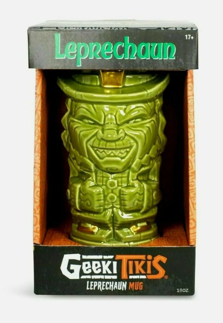 Leprechaun Lubdan 18 oz. Ceramic Geeki Tikis Mug