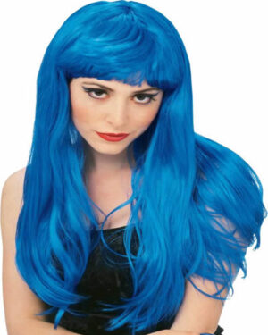 Glamour Wig Blue