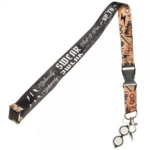 Harry Potter I Solemly Swear Script Lanyard