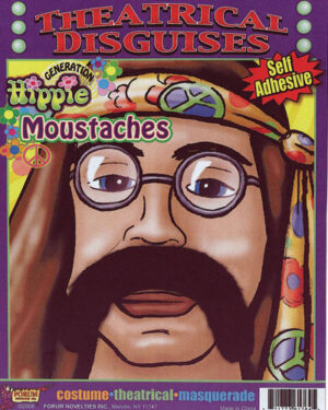 Hippie Black Moustache