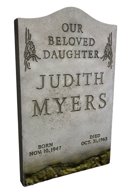 Halloween 1978 - Judith Myers Tombstone Prop