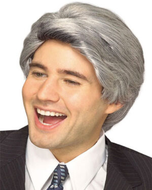 Late Nite Men's Grey Wig