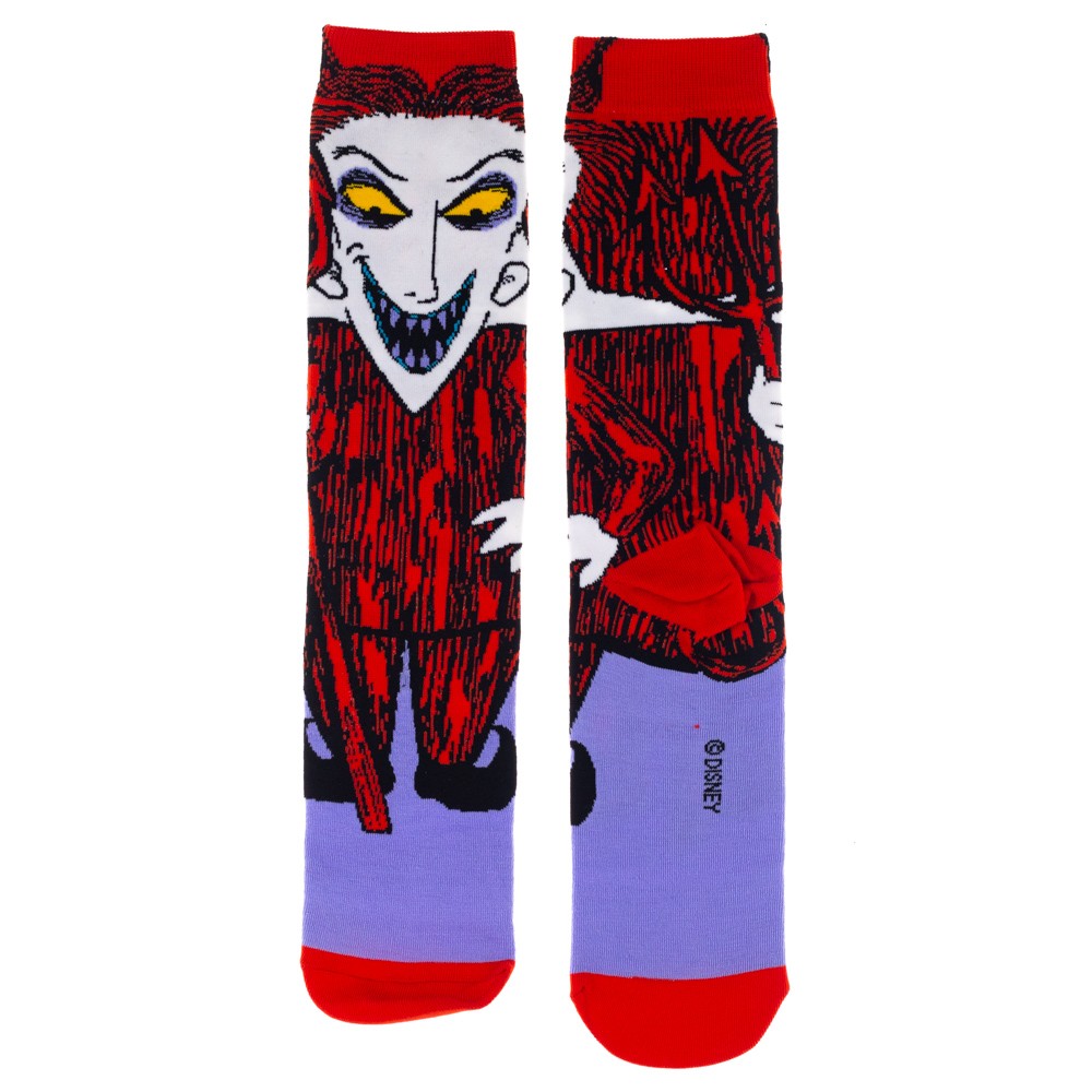 Nightmare Before Christmas Lock 360 Character Socks