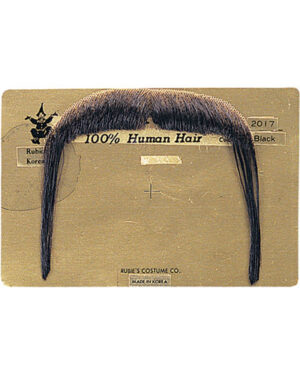 Mandarin Moustache Human Hair