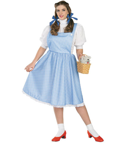 Dorothy Wizard Of Oz Plus Size Women's Costume