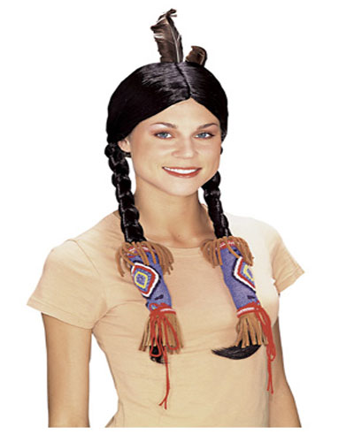 Indian Maiden Adult Wig