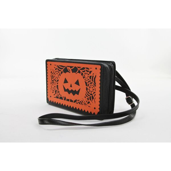 Pumpkin Papel Picado Bag