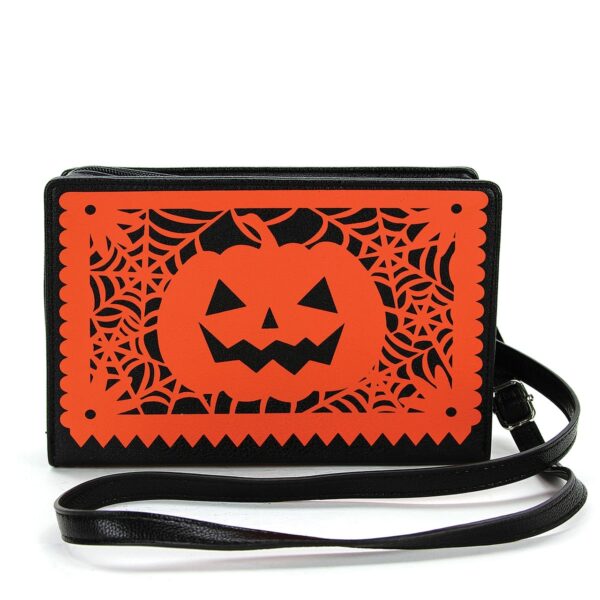 Pumpkin Papel Picado Bag