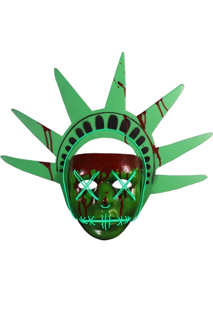 The Purge: Election Year Lady Liberty Light Up Mask