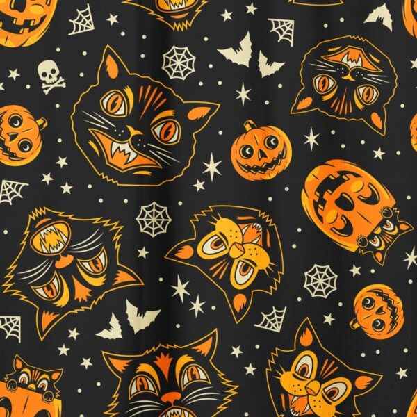 Classic Halloween Shower Curtain