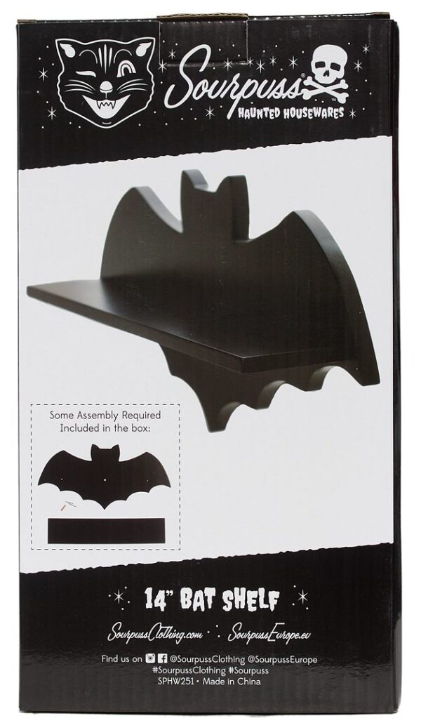 Bat Shelf Black