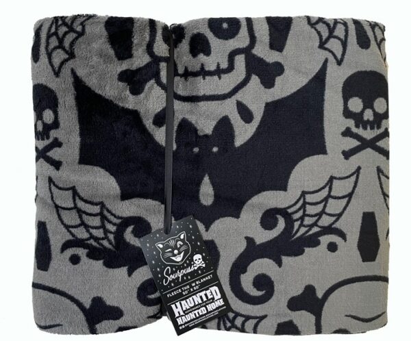 Spooky Damask Blanket