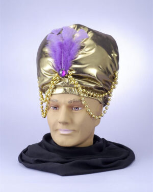 Turban with Beads