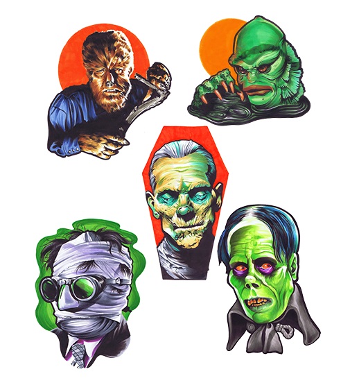 Universal Classic Monsters Wall Decor - Series 1