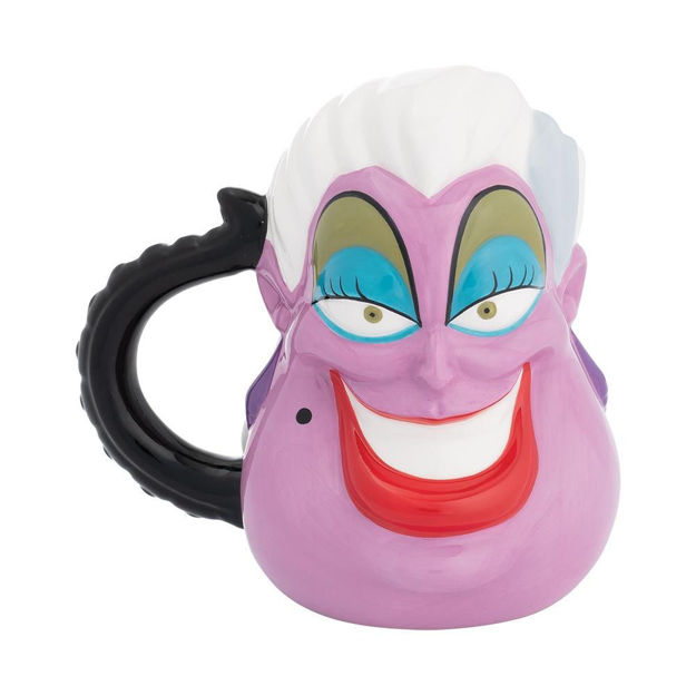 Disney The Little Mermaid Ursula 16 oz. Premium Sculpted Ceramic Mug