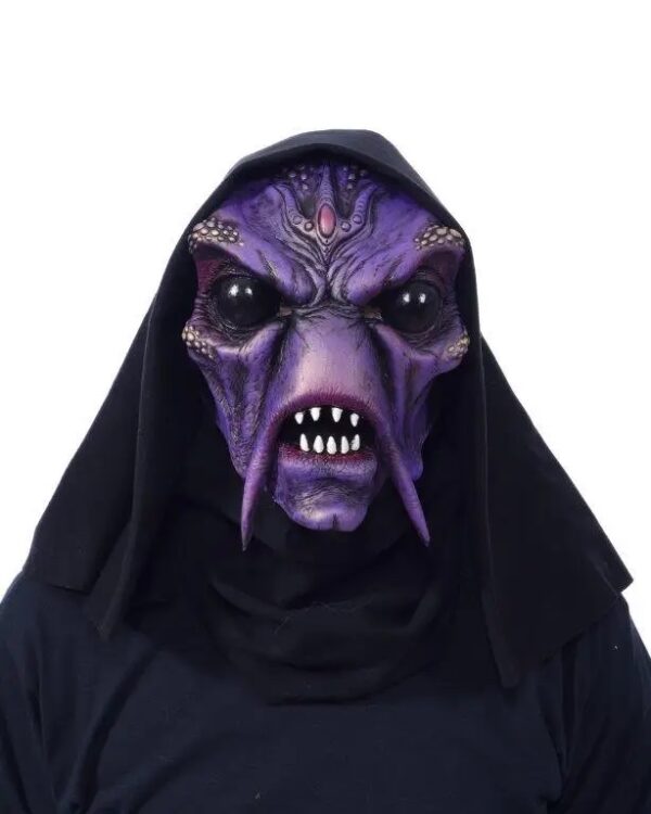 Venutian Alien Latex Mask with Moving Mouth
