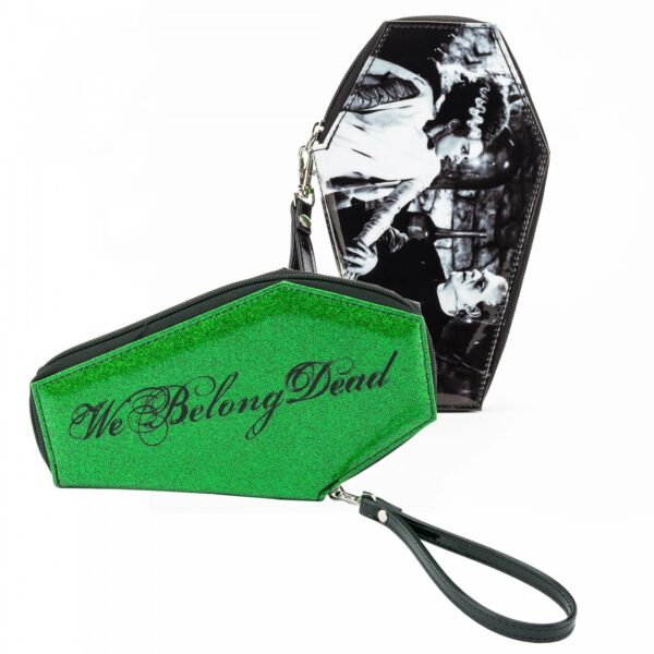 We Belong Dead Glitter Coffin Wallet