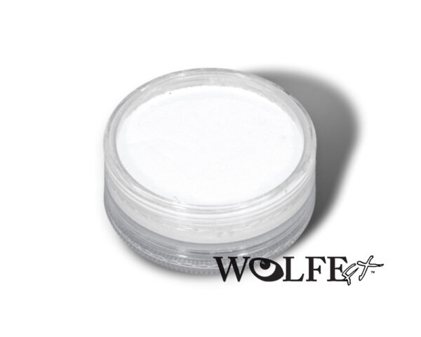 White Hydrocolor Make Up Wolfe Face Art & FX