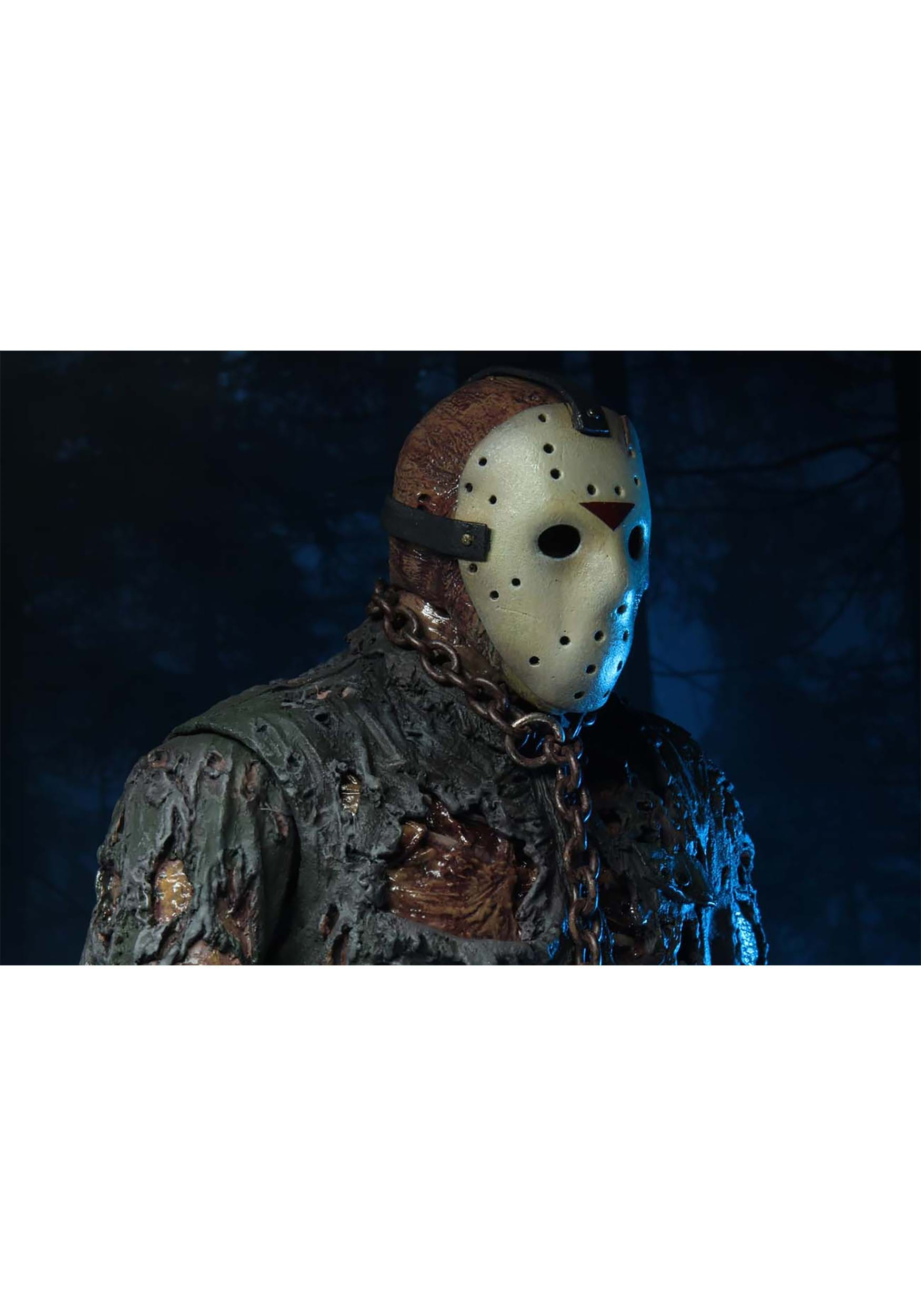 Friday the 13th Jason Voorhees Mask Part 7 The New Blood Display