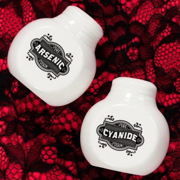 Arsenic and Cyanide Salt and Pepper Shakers - Image 2