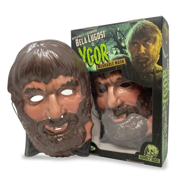 Bela Lugosi is Ygor Wearable Mask - Crypt Color
