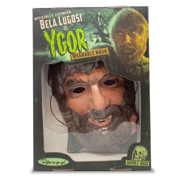 Bela Lugosi is Ygor Wearable Mask - Crypt Color