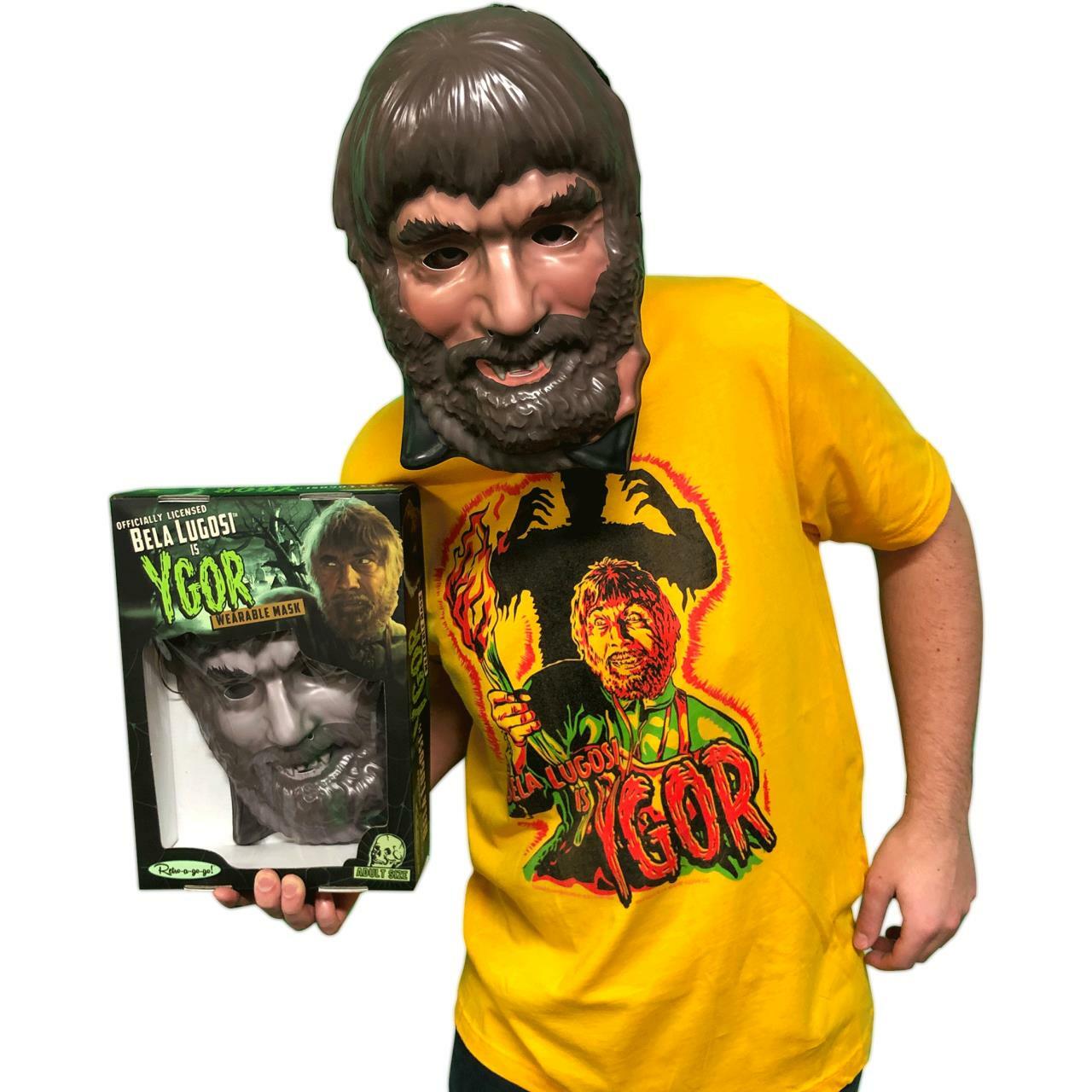 Bela Lugosi is Ygor Wearable Mask - Crypt Color