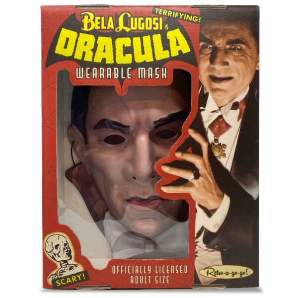 Bela Lugosi is Dracula Wearable Mask - Crypt Color