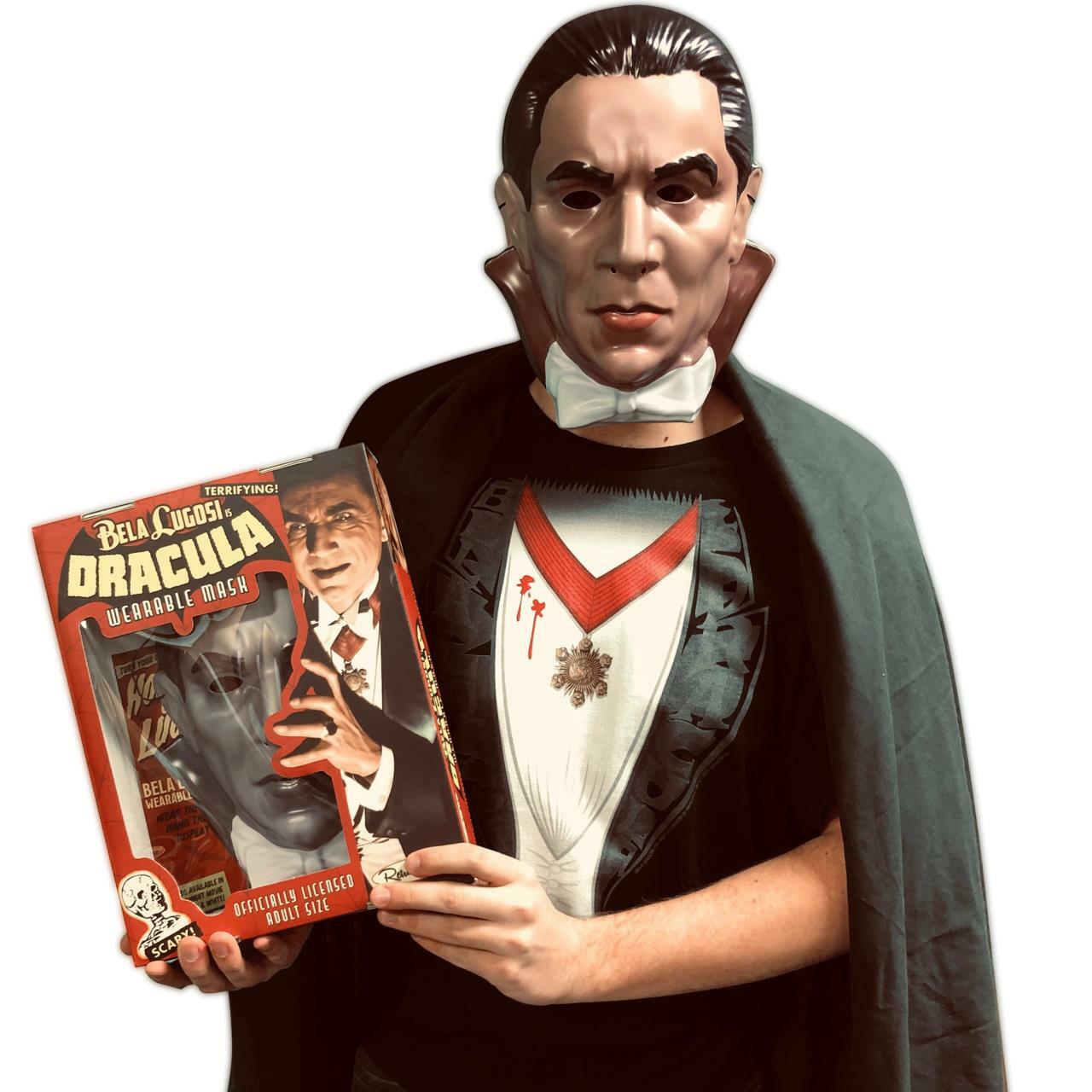 Bela Lugosi is Dracula Wearable Mask - Crypt Color