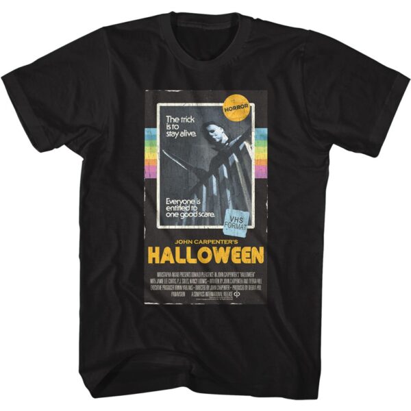 Halloween VHS Tape T-Shirt