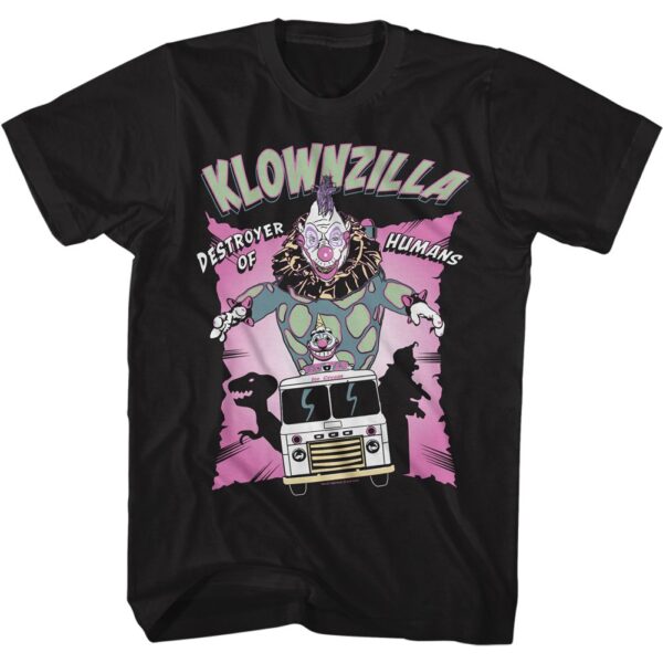 Killer Klowns from Outer Space Klownzilla T-Shirt