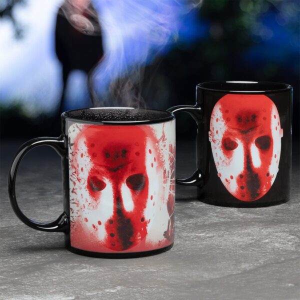 Jason Vorhees Friday the 13th Jason Mask 10 oz. Heat-Change Mug