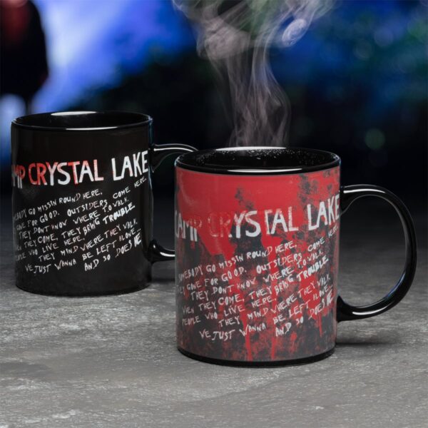 Friday the 13th Jason Mask 10 oz. Heat-Change Mug