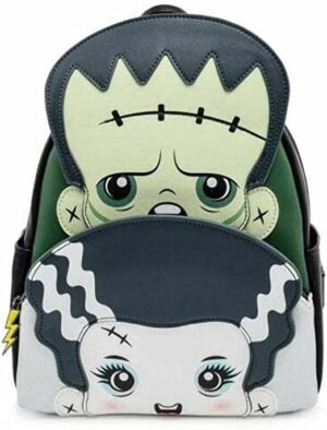 Universal Monsters Frankie and Bride Cosplay Mini Backpack