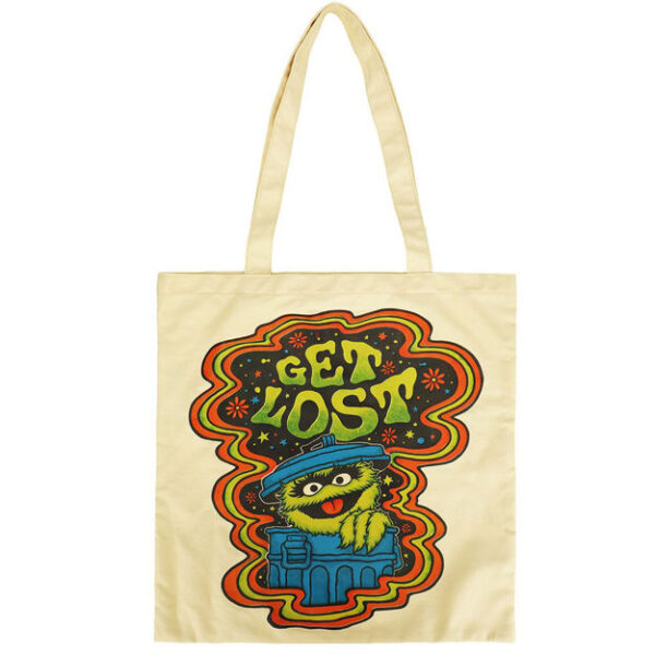 Sesame Street Oscar the Grouch Canvas Tote