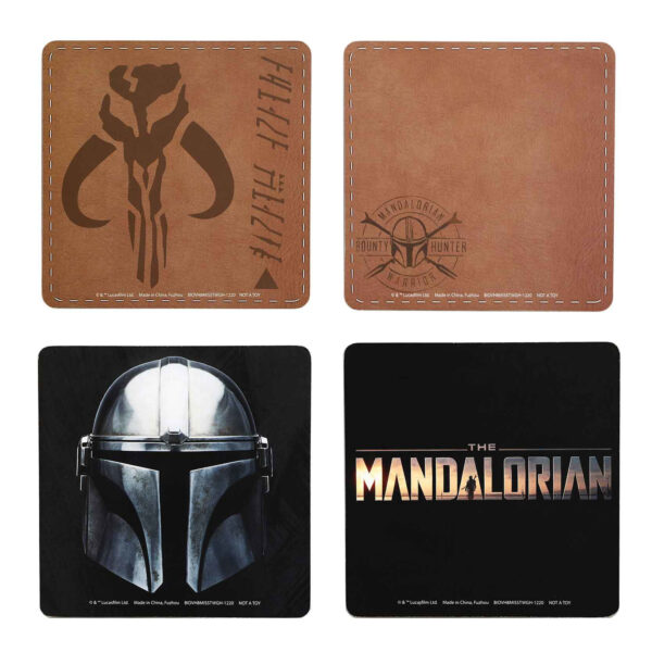 Star Wars The Mandalorian Coaster Set of 4