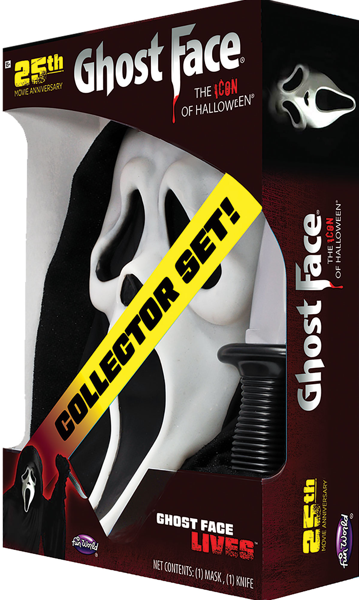 Ghost Face 25th Anniversary Boxed Set - Screamers Costumes