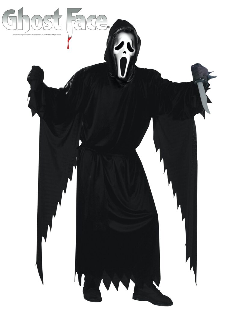 Ghost Face Adult Costume Scream - Screamers Costumes