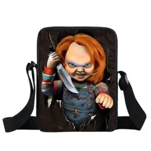 Chuck bag with doll on the back
