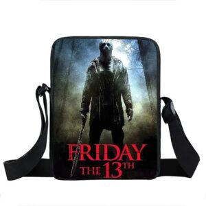 Jason Vorhees In The Woods featured on a shoulder bag