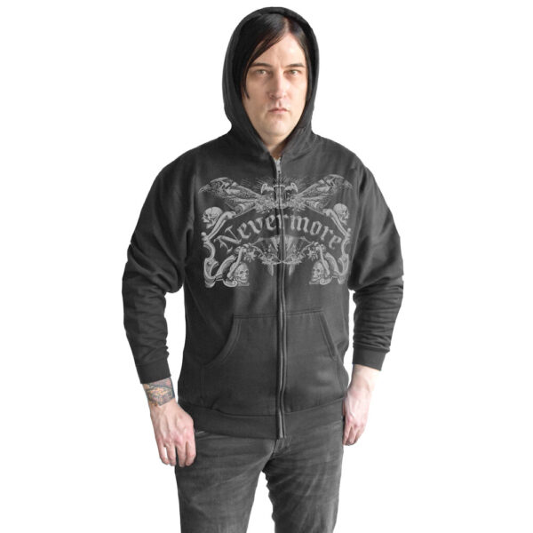 Nevermore Men's Hoodie - Image 2