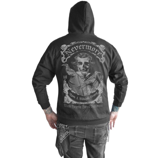 Nevermore Men's Hoodie - Image 3