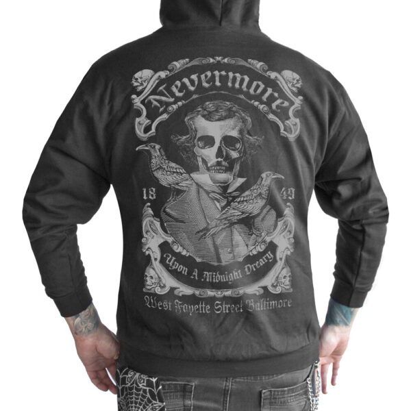Nevermore Men's Hoodie - Image 4