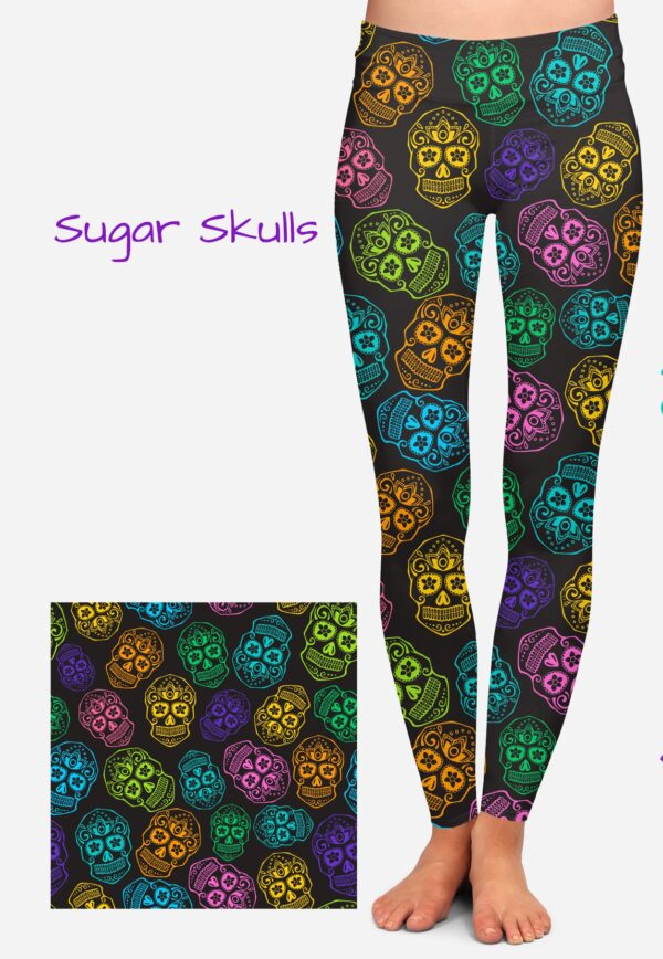 Sugar Skull Leggings
