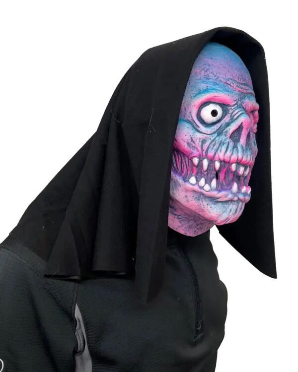 Super Creep Latex Mask with Hood - Image 2