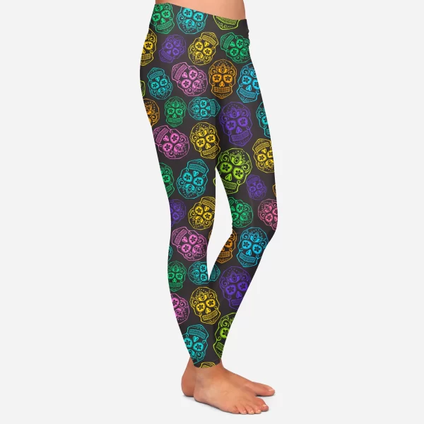 Sugar Skull Leggings - Image 2