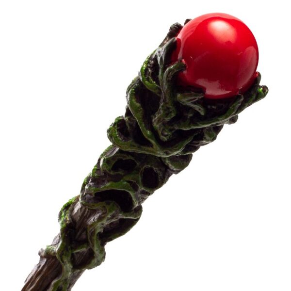 Greenman Wand | Red Topper - Image 2