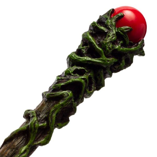 Greenman Wand | Red Topper - Image 3