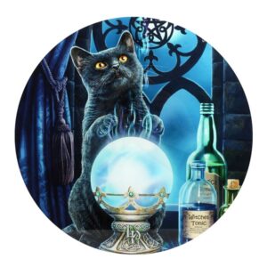 Glass Lisa Parker Cat Table