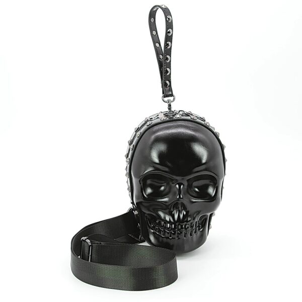 Skull Head Crossbody Bag